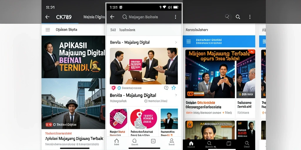 Tampilan antarmuka CK789 yang modern dan intuitif.