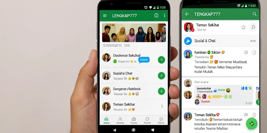 Antarmuka LENGKAP777 yang menarik dan informatif.